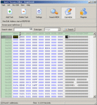 Quick Memory Editor screenshot